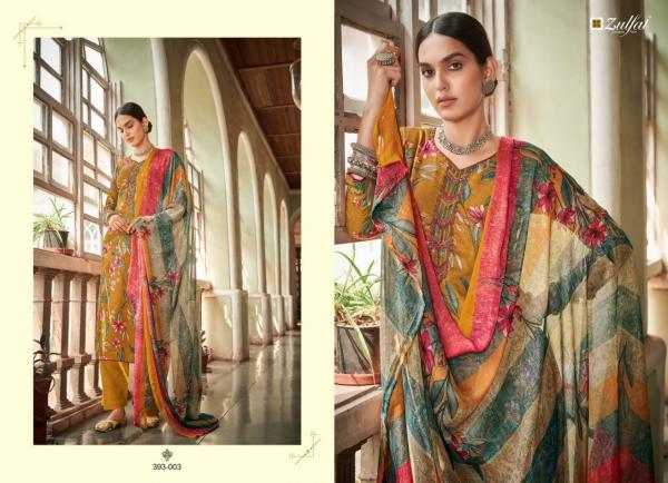 Zulfat Pankhudi Jam cotton Digital Print Designer Dress Material